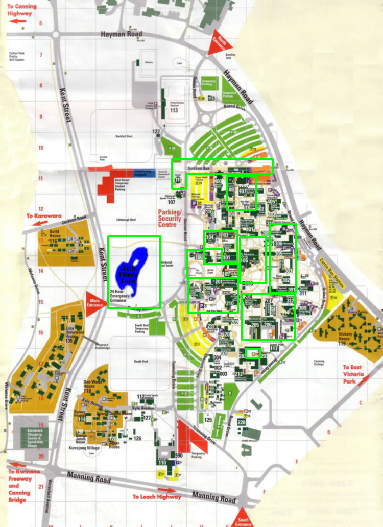 Bentley University Campus Map